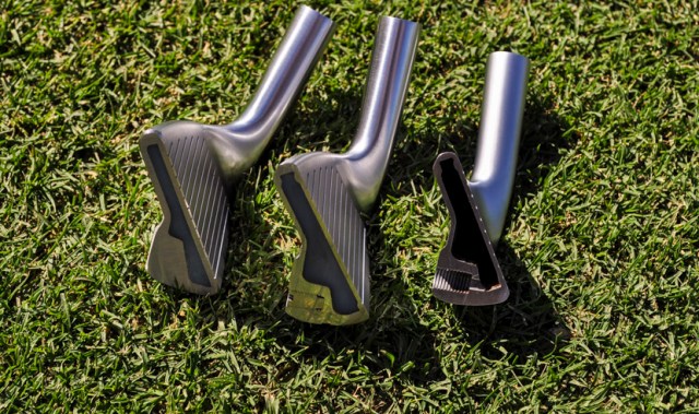 A better look at the injection-molded TPE that's added to every 0311 iron. 